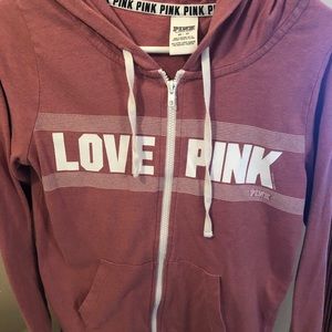 PINK Victoria Secret zip up jacket!